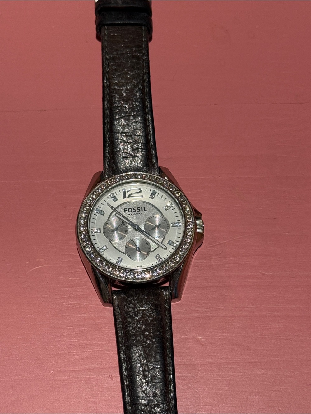 Fossil Riley Multifunction ES2344 wristwatch w/ multiple bands